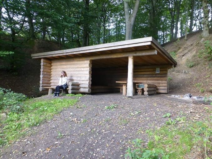 Harteværket shelter overnat i det fri Kolding